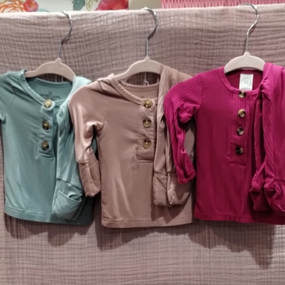 Caden Lane / Lou Lou & Co 2 pc Pajama Sets Newborn 0-3 mo